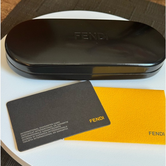 NIB Authentic Fendi “Readers” (Reading Glasses) 0 Power Fill w/ Your Own Script! - Picture 10 of 12